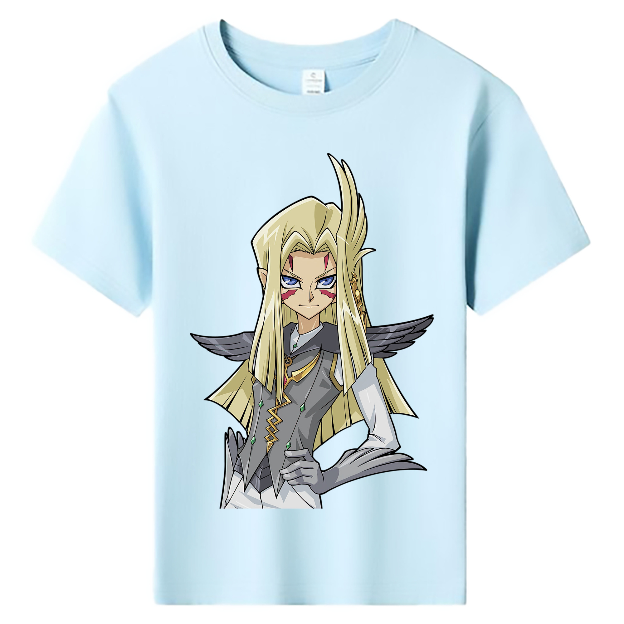 （画像用） 遊☆戯☆王 Yu-Gi-Oh! 綿100％キッズTシャツ（フロントプリント）